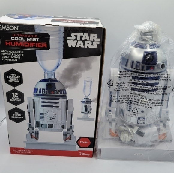 Star Wars R2-D2 Emson Cool Mist Humidifier - Picture 4 of 15